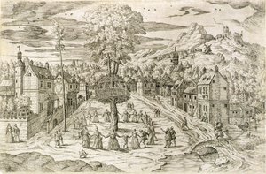 May Day ceremony by Flemish School