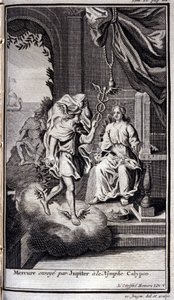 Mercury Sent by Jupiter to the Nymph Calypso (Illustration for Book V of the Odyssey of Homer) by Flemish School
