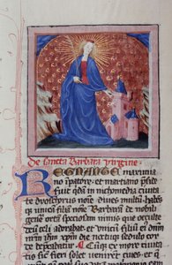 Page from the Legenda Aurea, Bruges, c.1400-10