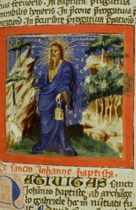 Page from the Golden Legend, Bruges, c.1400-10 by Flemish School