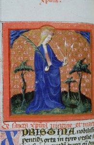 Page from the Golden Legend, Bruges, c.1400-10