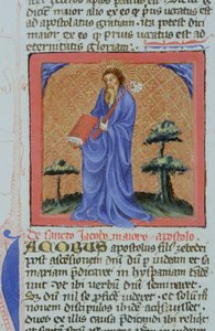 Page from the Golden Legend, Bruges, c.1400-10