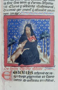 Page from the Golden Legend, Bruges, c.1400-10