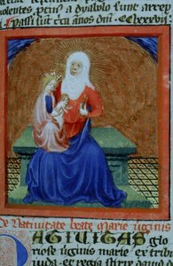 Page from the Golden Legend, Bruges, c.1400-10