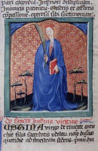 Page from the Legenda Aurea, Bruges, c.1400-10