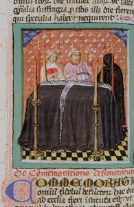 Page from the Legenda Aurea, Bruges, c.1400-10 by Flemish School