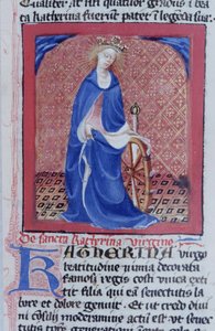 Page from the Legenda Aurea, Bruges, c.1400-10