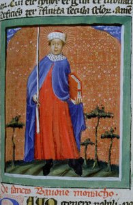 Page from the Legenda Aurea, Bruges, c.1400-10 by Flemish School