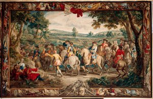 The march. Ca 1715 - 1724 by Flemish School