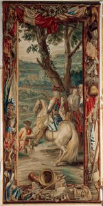 Maximilian II Emanuel (Flemish Tapestry, Schlossanlage Schleißheim) by Flemish School