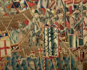 The landing at Arzila by Flemish School