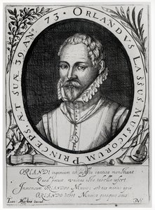 Portrait of Roland de Lassus (1532-94) by Flemish School