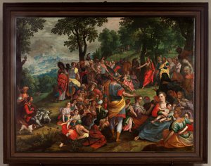 Preaching of John in the desert