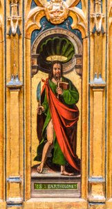 Reliquary Chest, Saint Bartholomew by Flemish School