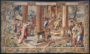 Saint Paul before Porcius Festus, King Herod Agrippa and his sister Berenice, c.1520 by Flemish School
