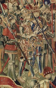 Tapestry Showing the Conquests of King Alfonso V of Portugal (detail) by Flemish School