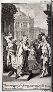 Telemachus Arrives at Eumaeus