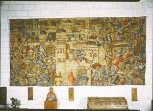 The Vengeance of Our Lord, the Siege of Jerusalem by Flemish School