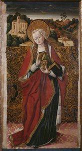 Triptych, St. Mary Magdalene, right panel