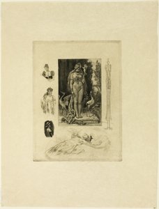 A Document on the Impotence of Love by Félicien Rops