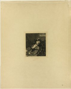 Woman with a Scottish Hat