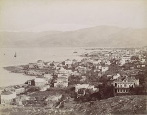Beirut. View from the American College by Félix Bonfils