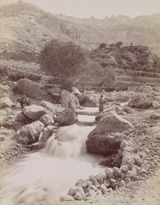 Cous du Kadisha, Monte Libon, 1860s-80s by Félix Bonfils