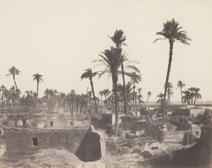 Interior of an Arab Village by Félix Teynard