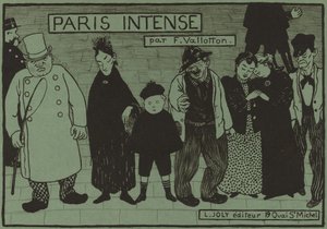Album Cover for Paris Intense, 1894 by Félix Vallotton