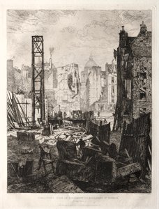 Demolitions for the Widening of Boulevard St. Germain by Félix Vallotton