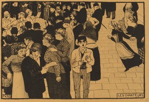 Les Chanteurs by Félix Vallotton