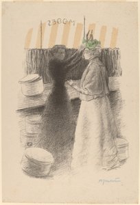 The Green Hat by Félix Vallotton