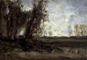 The Pond by Félix Ziem