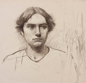 Head of an Art School Model