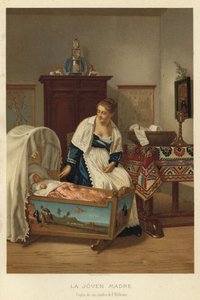 The Young Mother by Florent Willems