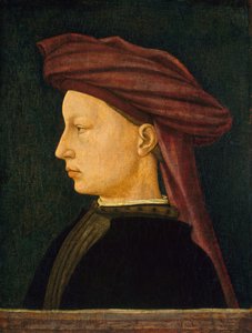 Profile Portrait of a Young Man