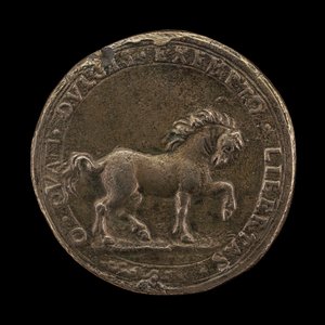 Horse Pawing the Earth, c.1545 (reverse) by Florentine School