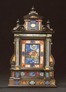 Portable Altarpiece, with the Nativity, Florentine