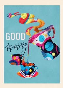 Good Morning Coffee Fun by Flow Line