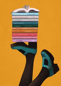 Whimsical Book Lover Feet
