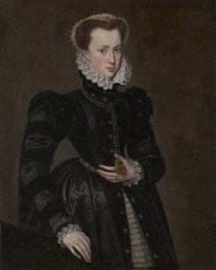 Portrait of a Court Lady by Follower of Antonis Mor