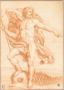 Neptune by Follower of Charles Le Brun