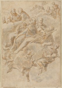 Ecstasy of a Saint by Follower of Giovanni Lanfranco