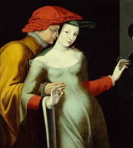 The Lovers, c.1600 by Fontainebleau School