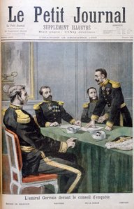 Admiral Gervais in Front of the Investigation Board by Fortuné Méaulle