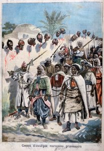 Column of Insurgent Moroccans Taken Prisoner at Tadla by Sultan Abdul-Hafiz