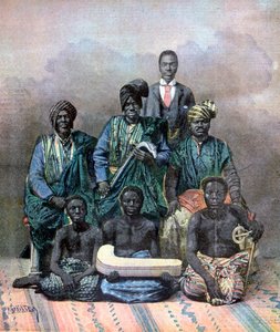 King Behanzin of Dahomey, 1893