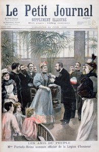 Mrs Furtado-Heine Named Officer of the Legion of Honour, 1896
