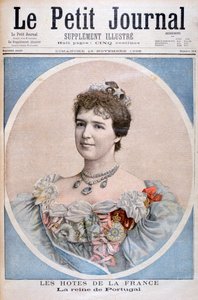 Portrait of Queen Amelia of Portugal, 1896