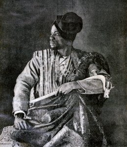 The Chief Dahomey Envoy for King Behanzin in Paris, 1893